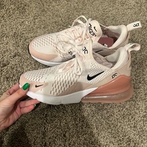 pink nike airmax 270 size 8